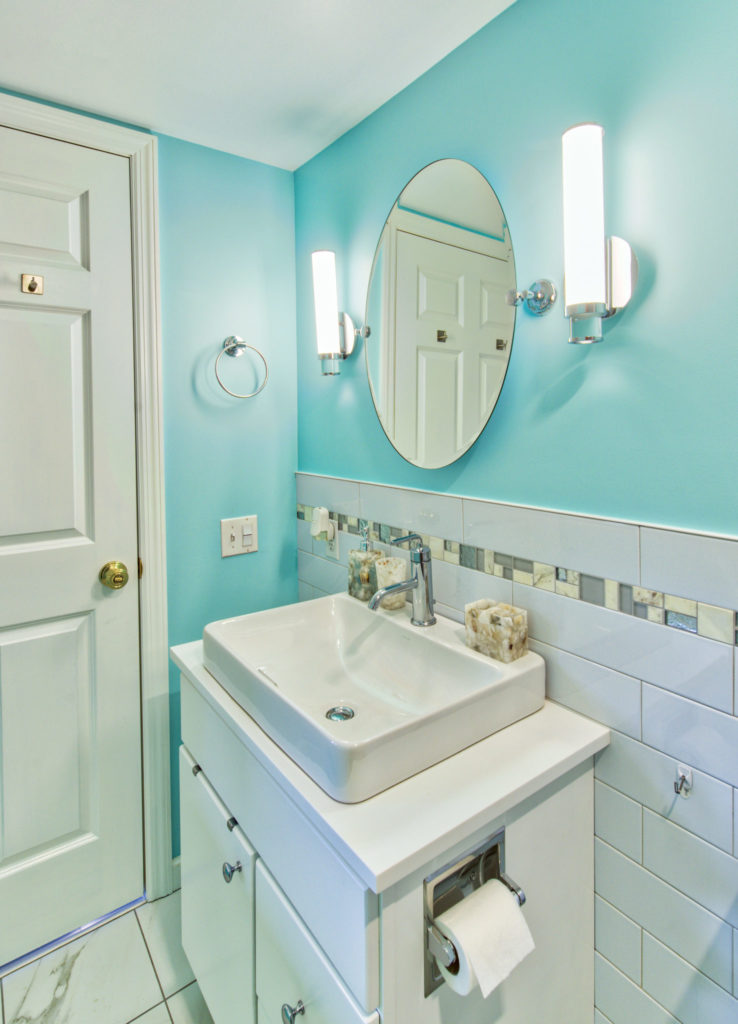 From Powder Room to Full Bathroom - Excel Remodeling