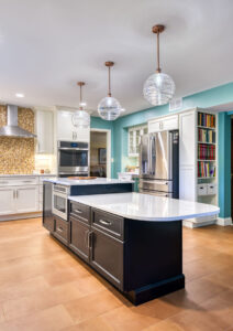Kitchen With A Pop of Color